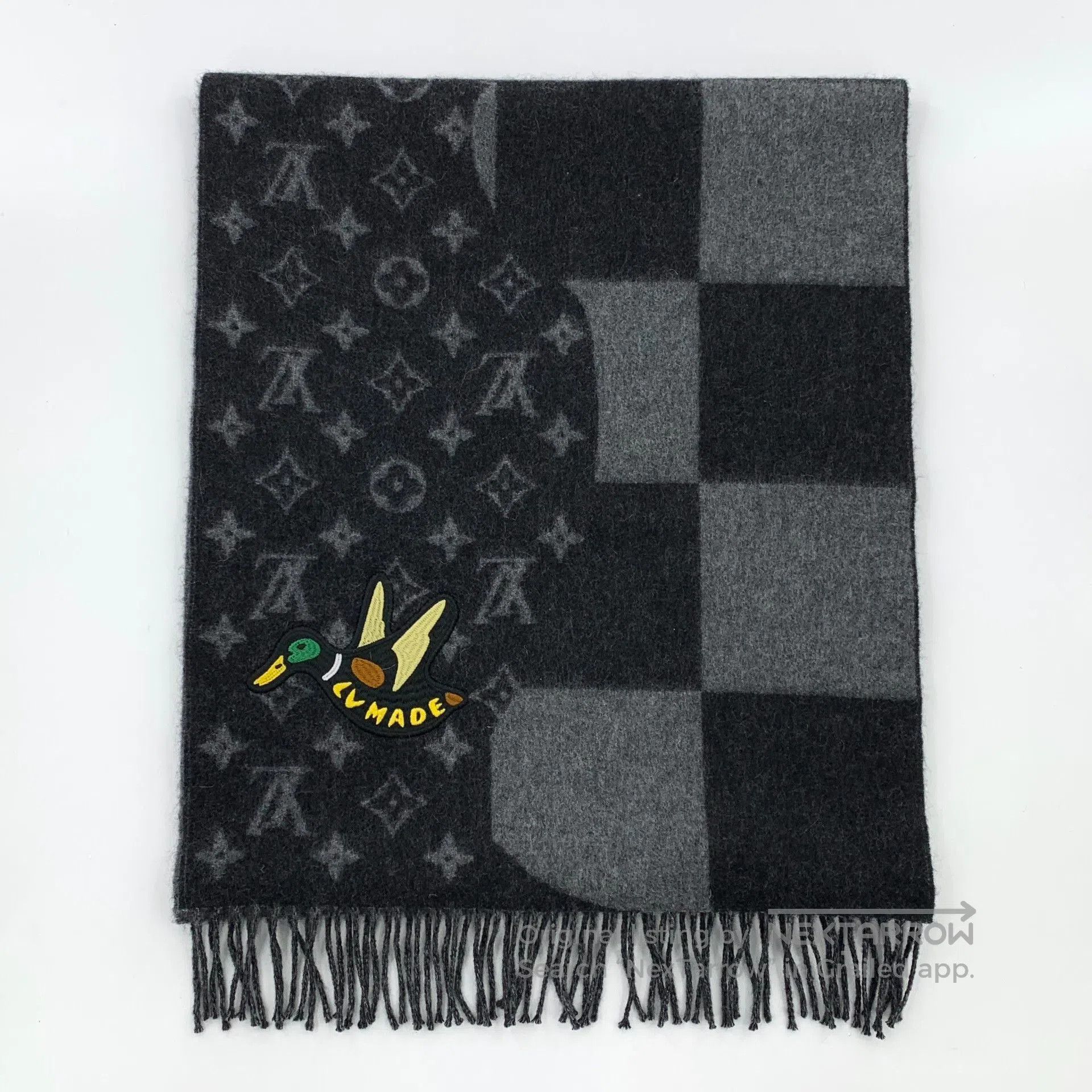 Louis Vuitton Louis Vuitton x Nigo Lv² Scarf. Size ONE SIZE - 2 Thumbnail