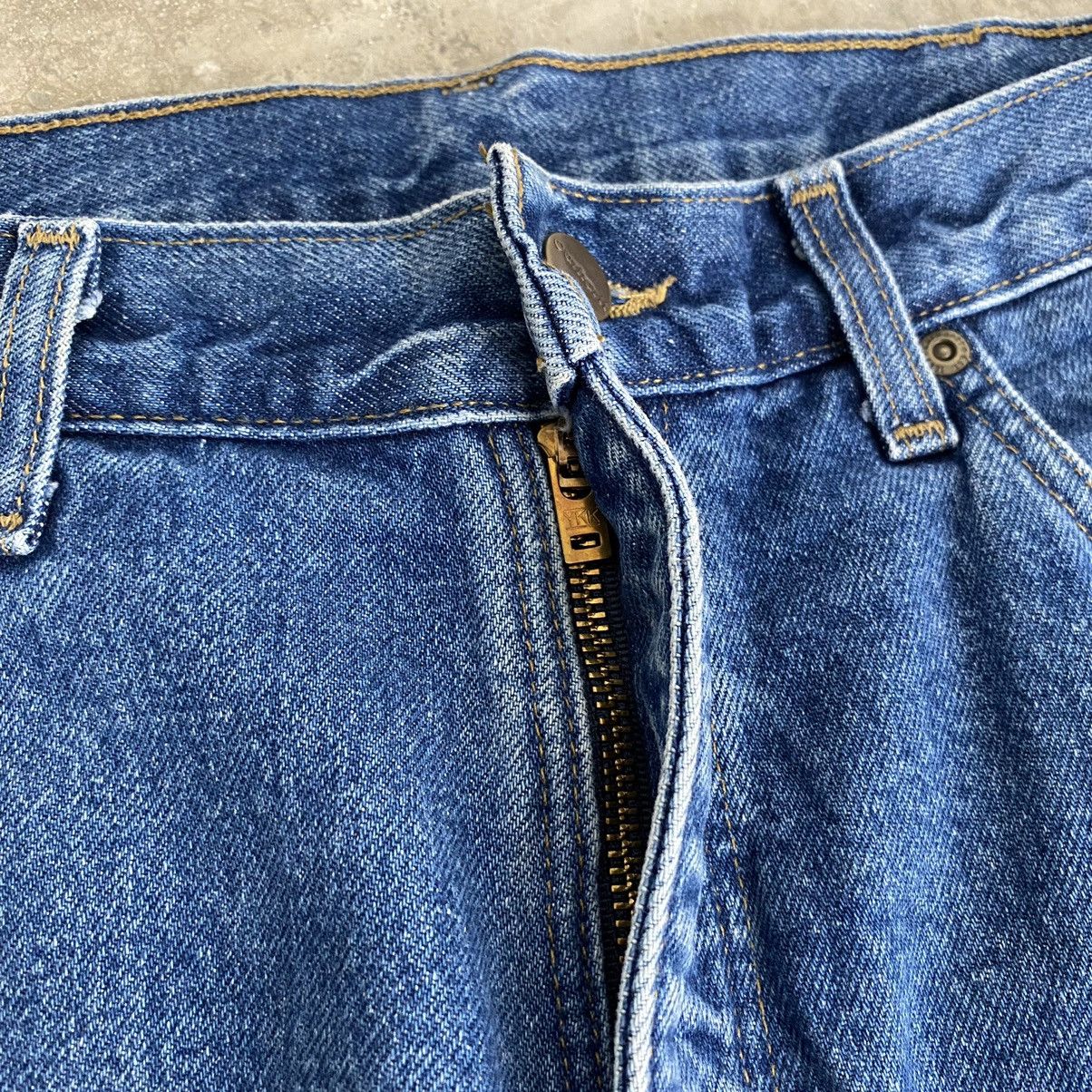 Carhartt VTG Carhartt Blanket Lined Relaxed Fit Denim Jeans Size US 34 / EU 50 - 15 Thumbnail