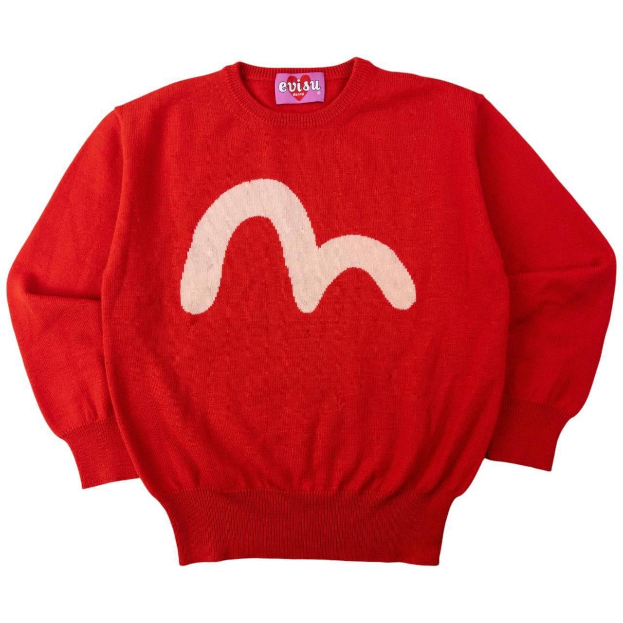 Evisu Vintage Evisu Donna Knit Gull Jumper Womens Size S Size S / US 4 / IT 40 - 1 Thumbnail