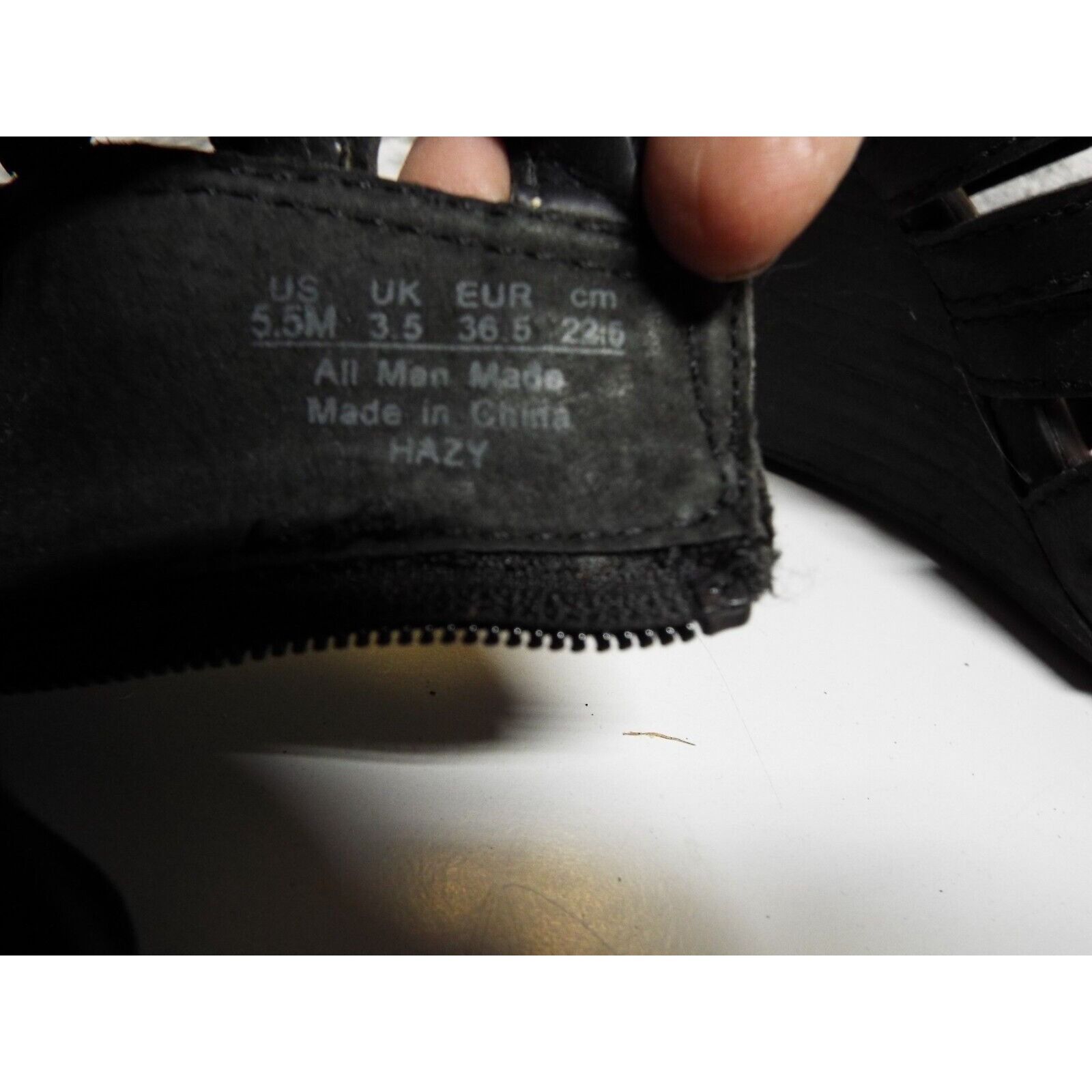 Franco Sarto Franco Sarto Sandal Wedge Heels, Size 5.5 - Toe is worn & te Size US 5.5 / IT 35.5 - 8 Thumbnail
