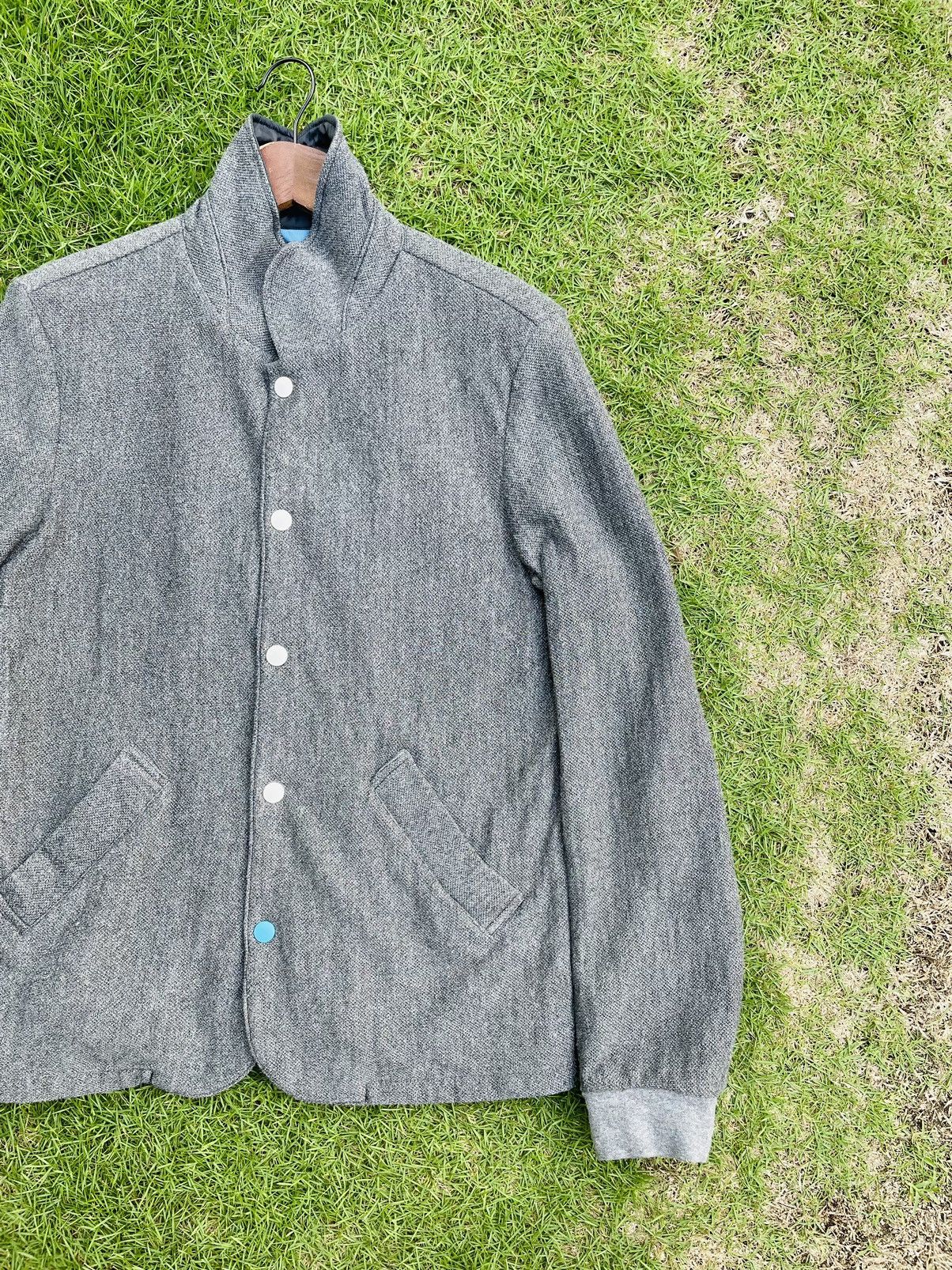 Frapbois × Issey Miyake 🔥ISSEY MIYAKE Iconic Grey Jacket🔥 Size US M / EU 48-50 / 2 - 3 Thumbnail