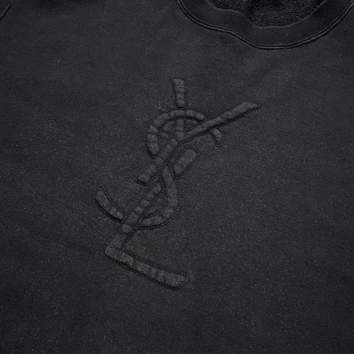 Vintage Vintage Yves Saint Laurent Embossed Big Logo Sweatshirt Size US M / EU 48-50 / 2 - 5 Thumbnail