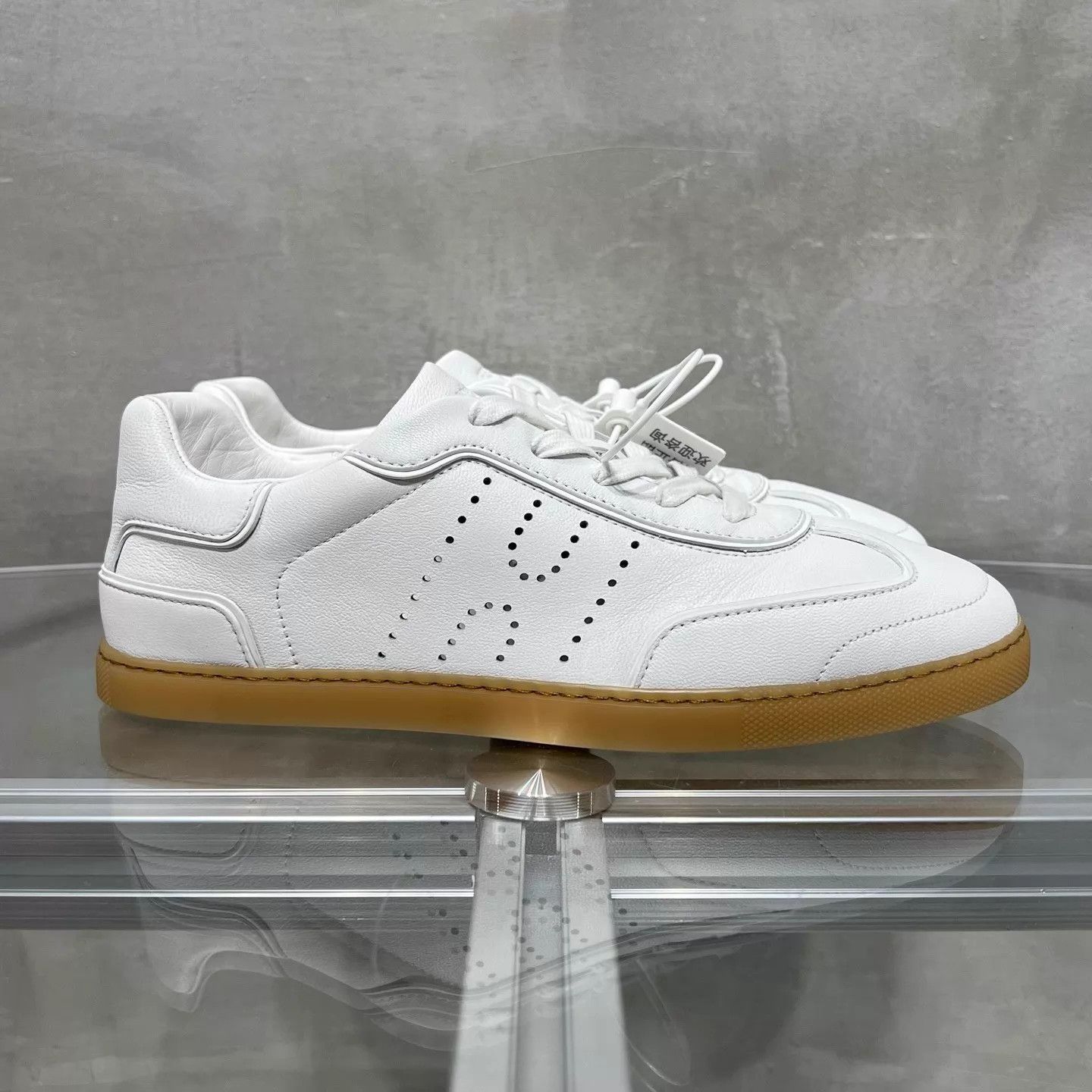 Hermes Hermes Match Casual White Sneakers Size 38 Size US 7.5 / IT 37.5 - 4 Thumbnail
