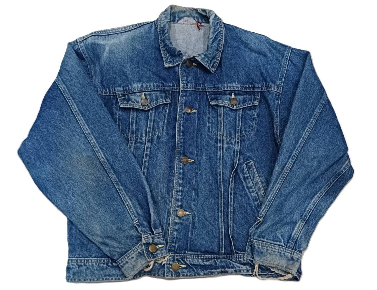 Other Vintage 90s Shootle Denim Trucker Jacket Size US M / EU 48-50 / 2 - 1 Thumbnail