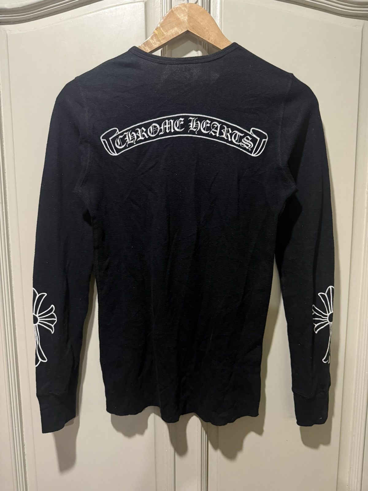 Chrome Hearts Chrome Hearts Vintage Knit Crewneck Size S / US 4 / IT 40 - 8 Thumbnail