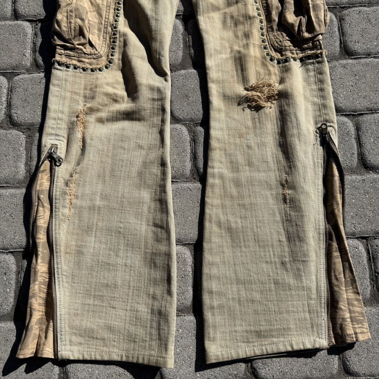 Obelisk Obelisk Cargo Flare Jeans Size US 30 / EU 46 - 3 Thumbnail