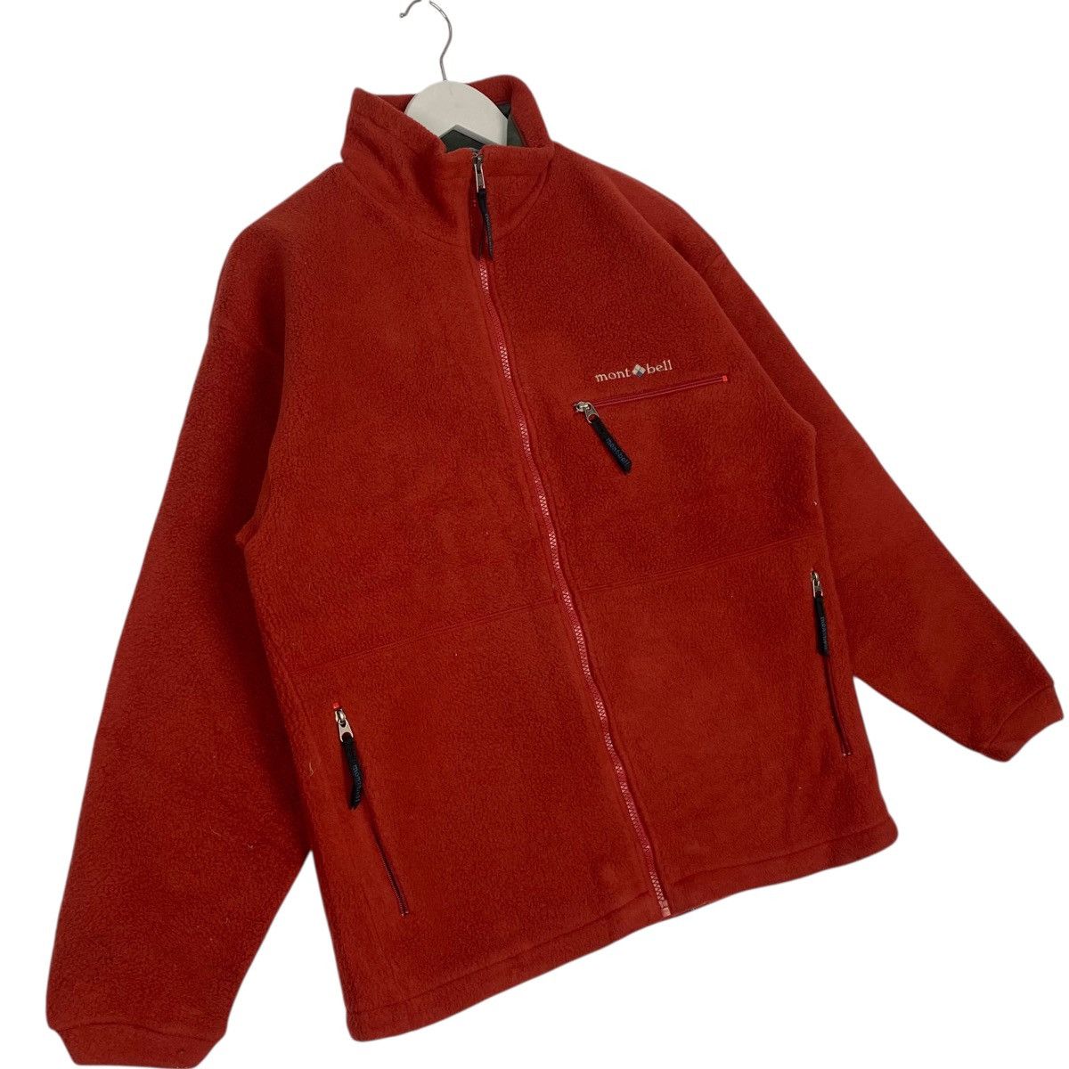 Other Vintage Montbell Fleece Sweater Full Zip Red Size S Size US S / EU 44-46 / 1 - 3 Thumbnail