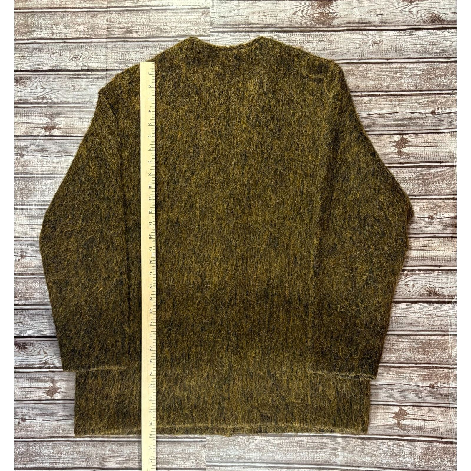 Our Legacy OUR LEGACY mid line cardigan size 36 US M color Olive Melang Size M / US 6-8 / IT 42-44 - 5 Thumbnail