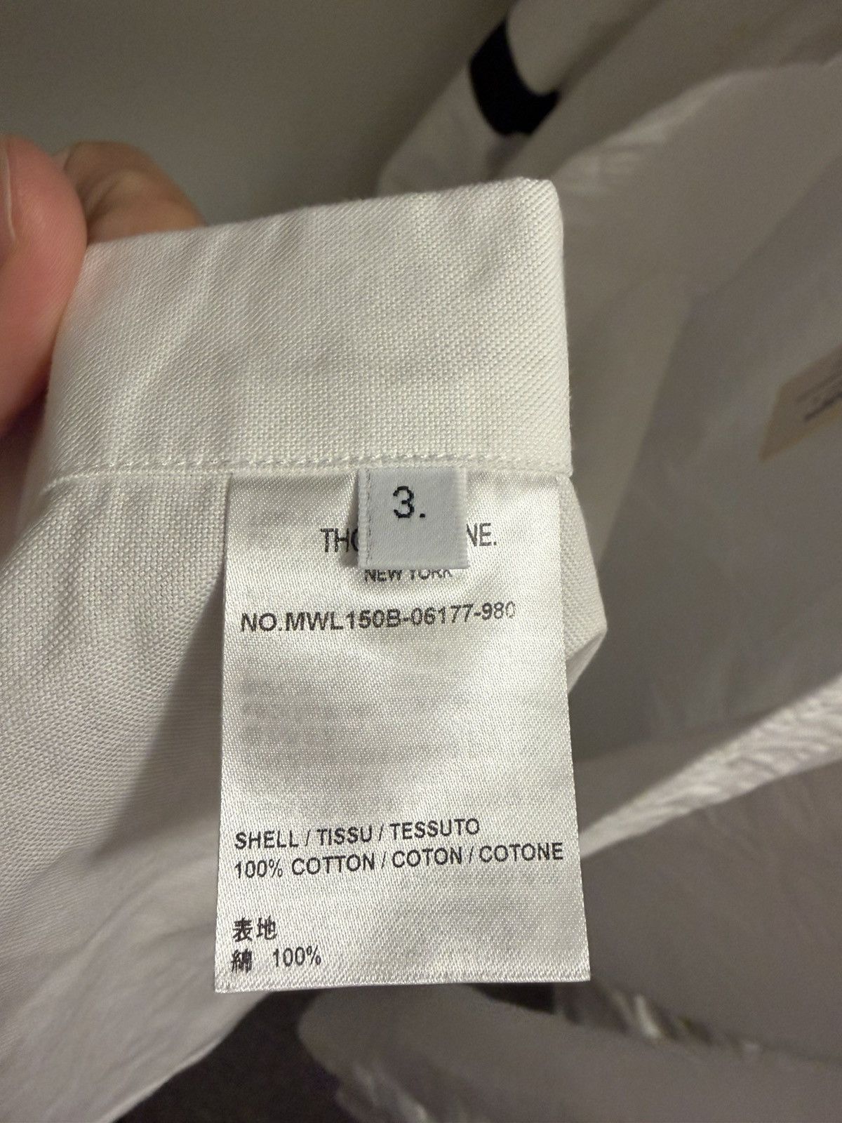 Thom Browne Brand New Thom Browne Armband Shirt Size US L / EU 52-54 / 3 - 4 Thumbnail