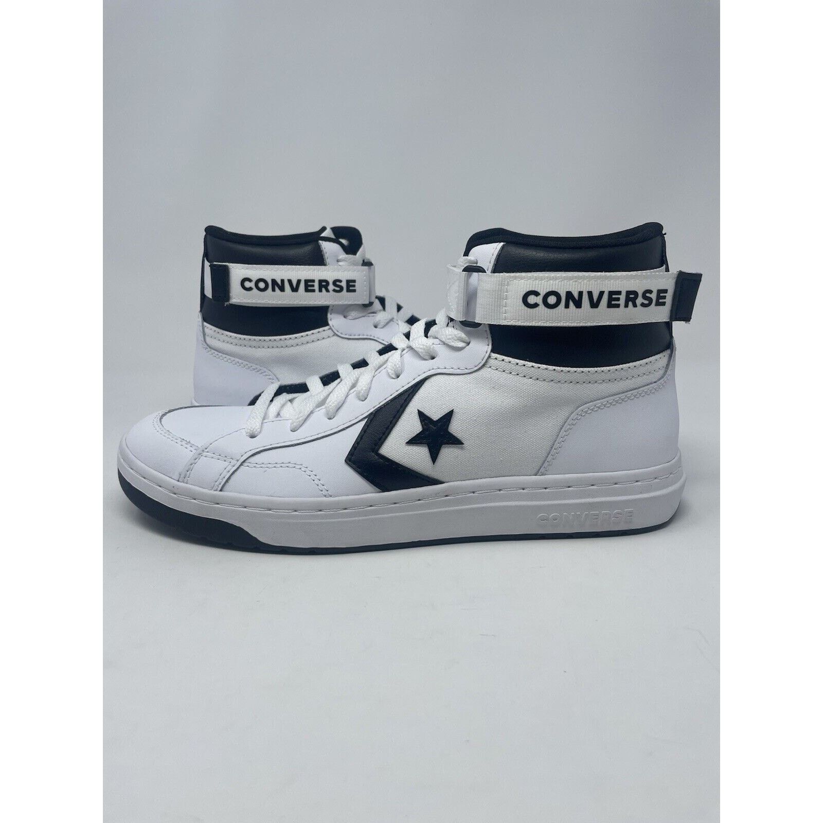 Converse Converse Pro Blaze V2 Mid Top White Black Mens Size 10.5 NEW Size US 10.5 / EU 43-44 - 3 Thumbnail