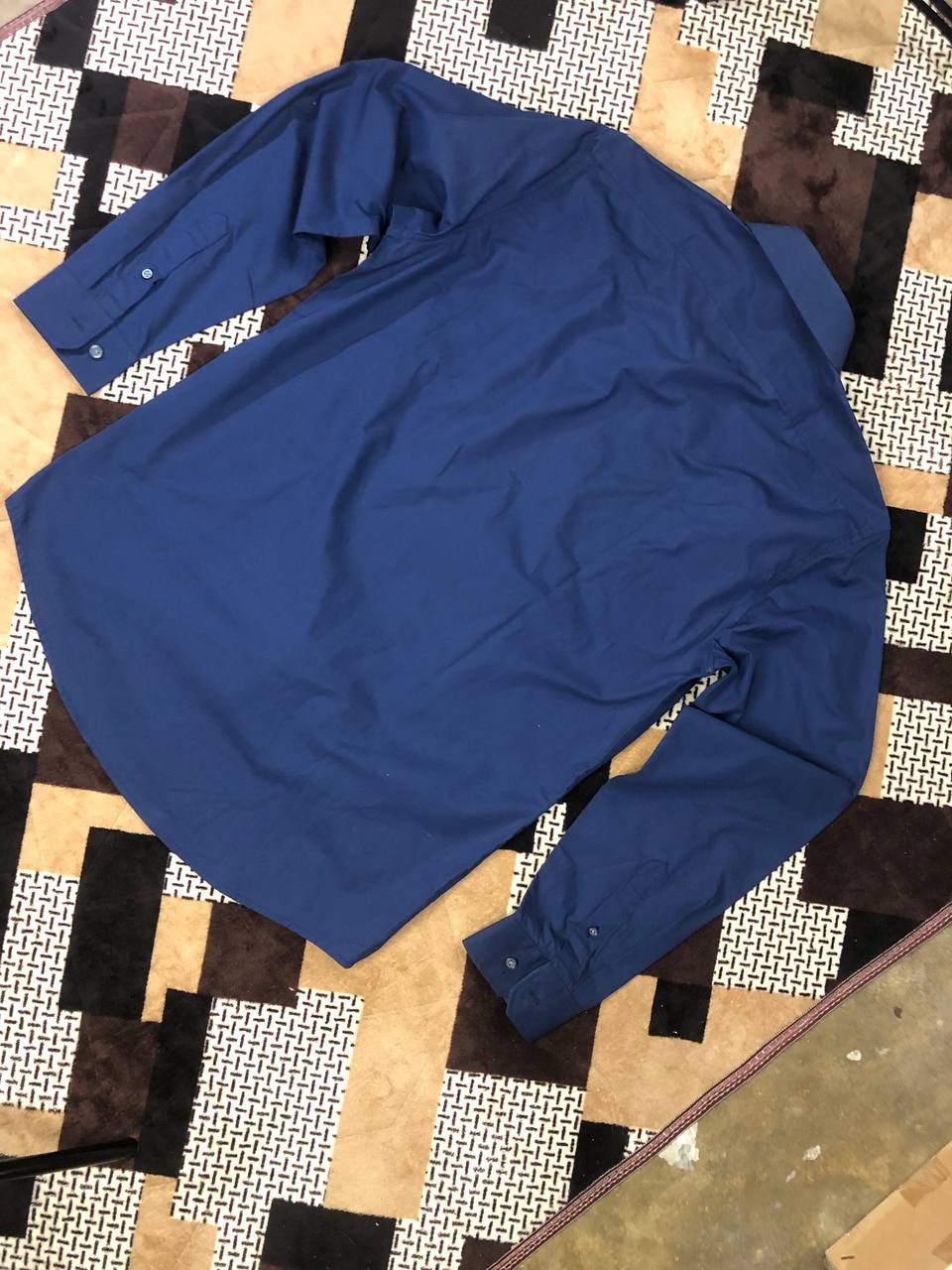 Vintage Long Sleeve Studio Blue Shirt Size US L / EU 52-54 / 3 - 7 Thumbnail
