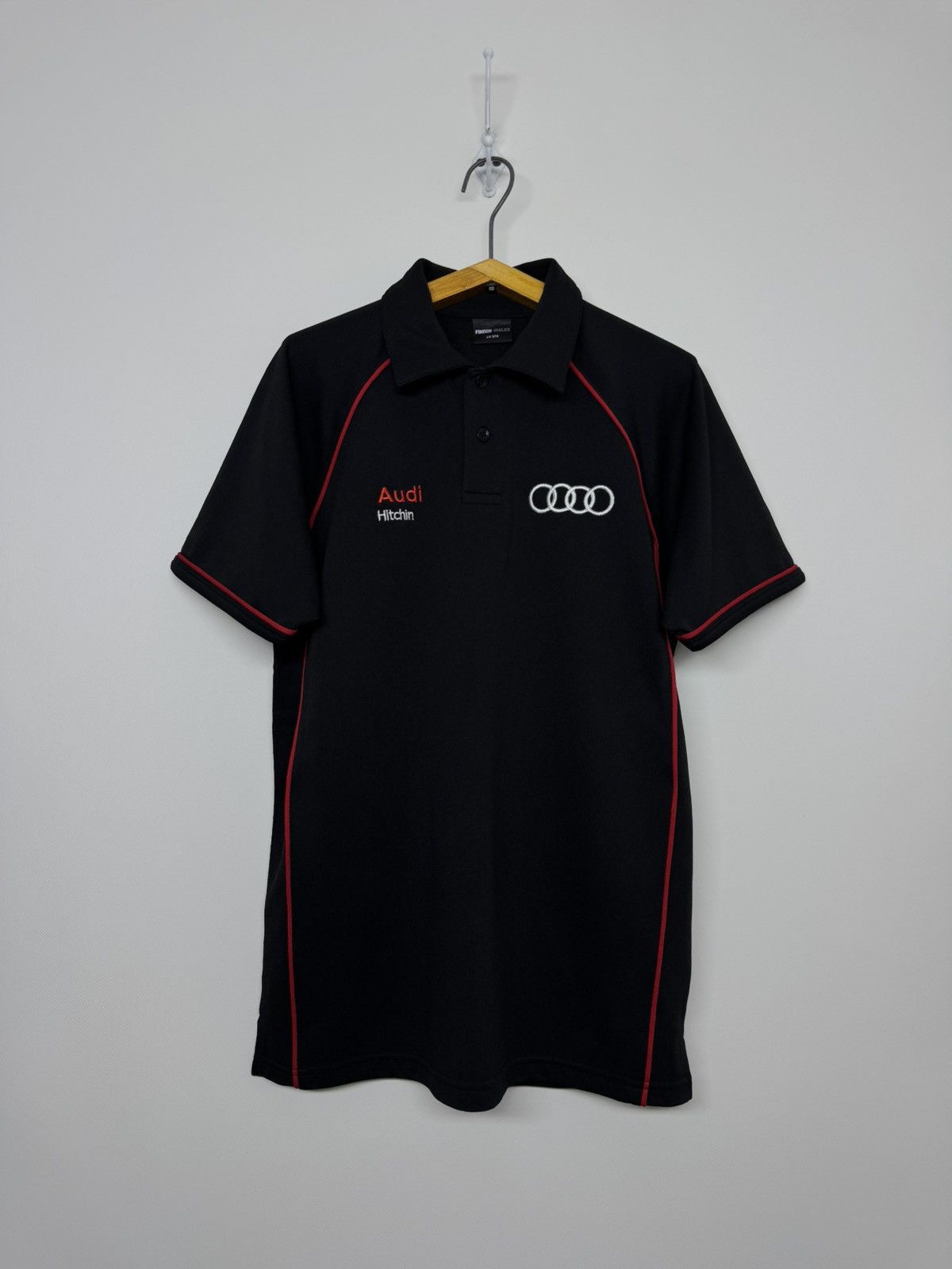 Audi Vintage Y2k Racing Polo Audi T-Shirt 00’s Size US S / EU 44-46 / 1 - 1 Thumbnail
