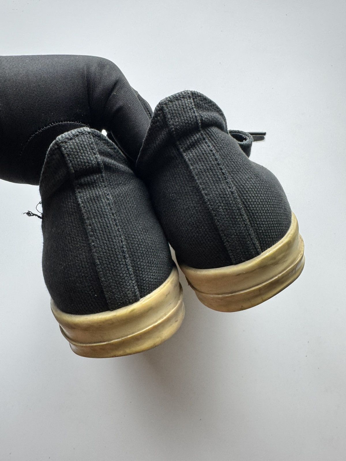 Rick Owens Drkshdw Rick Owens Drkshdw Ramones Low Size US 8 / EU 41 - 9 Thumbnail