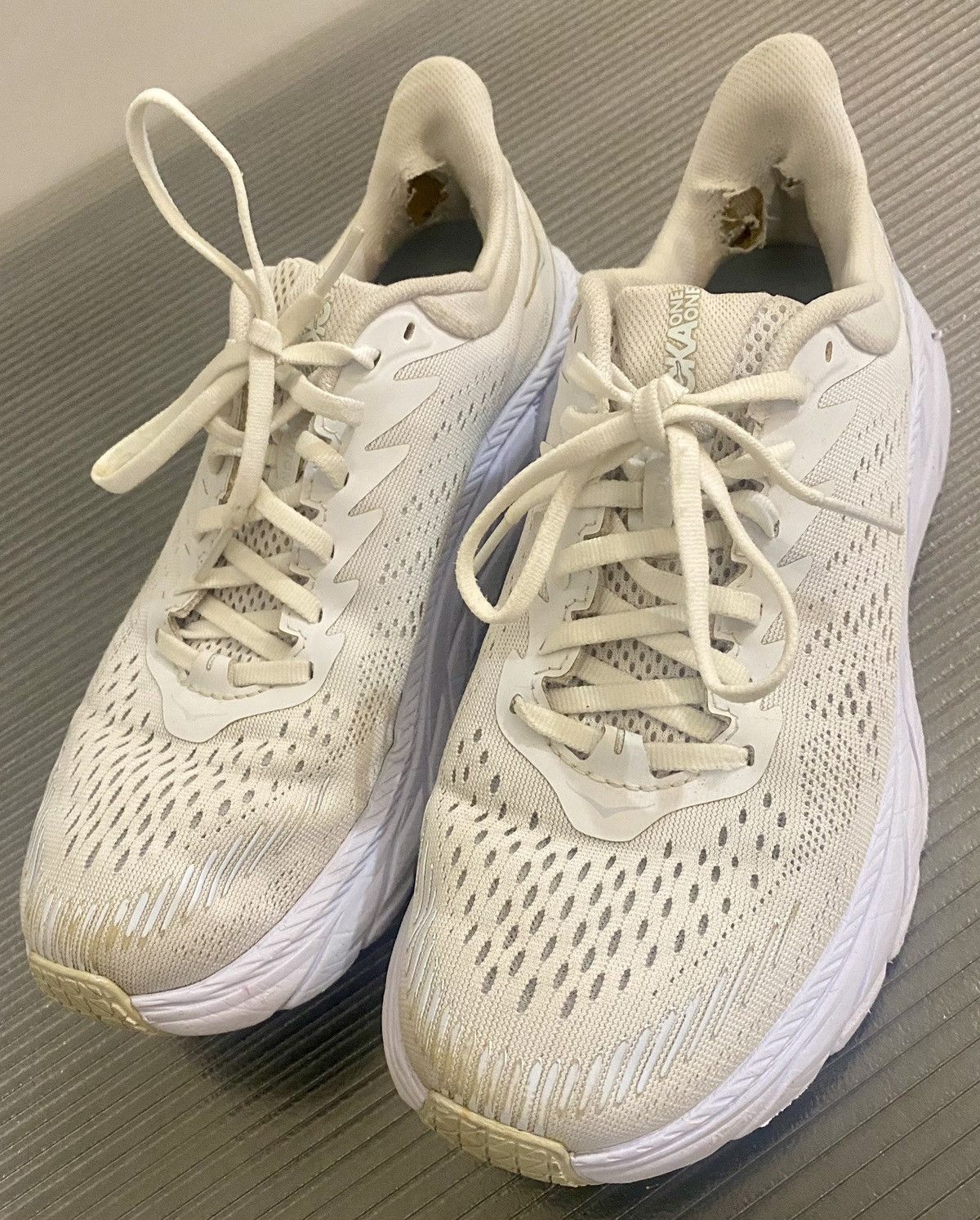 Hoka Hoka Clifton 7 triple white 8 Size US 8 / IT 38 - 3 Thumbnail
