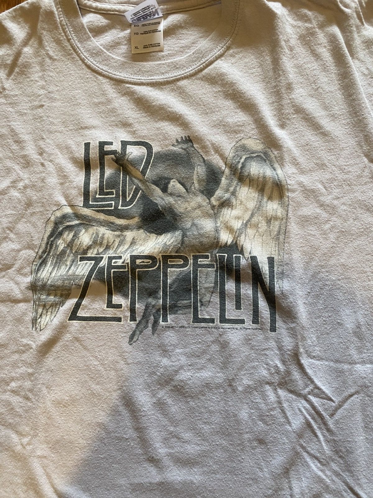 Vintage 2008 Led Zeppelin T-Shirt Size US XL / EU 56 / 4 - 2 Thumbnail