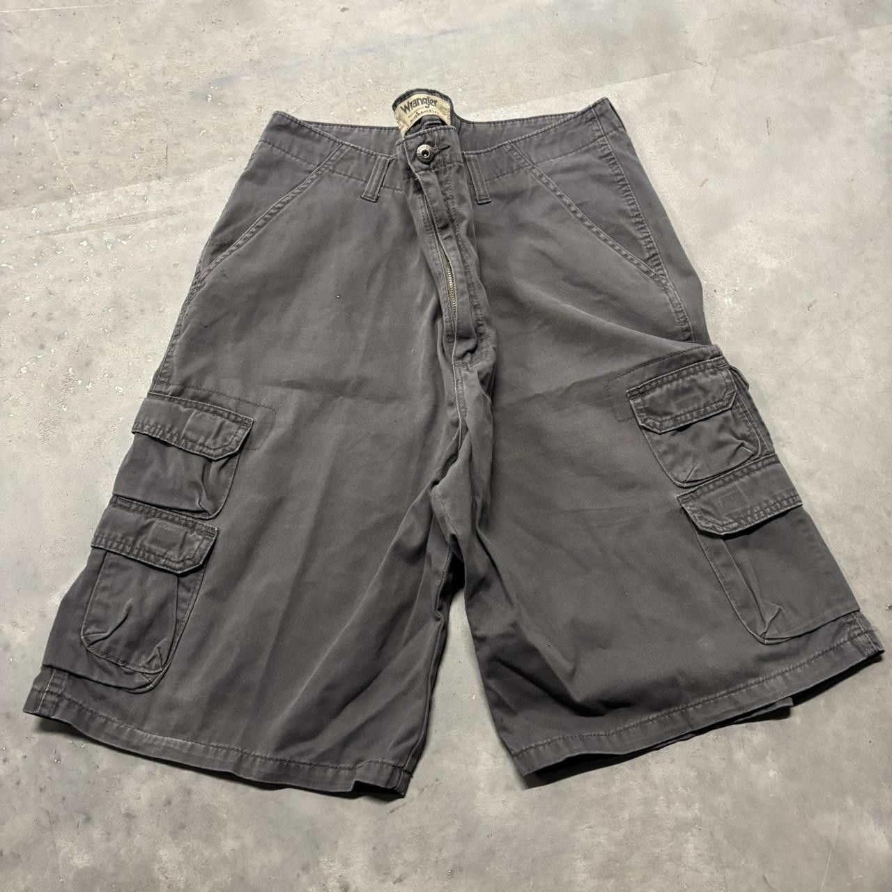 Designer × Streetwear Corrupt Kid Waxed Black Jorts | Grailed