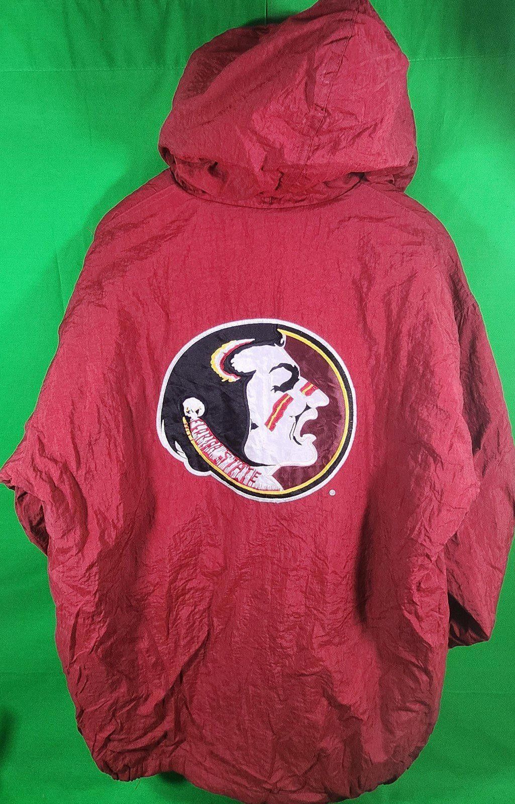 Starter Vintage Florida State Seminoles Pullover Jacket Size US XL / EU 56 / 4 - 1 Thumbnail