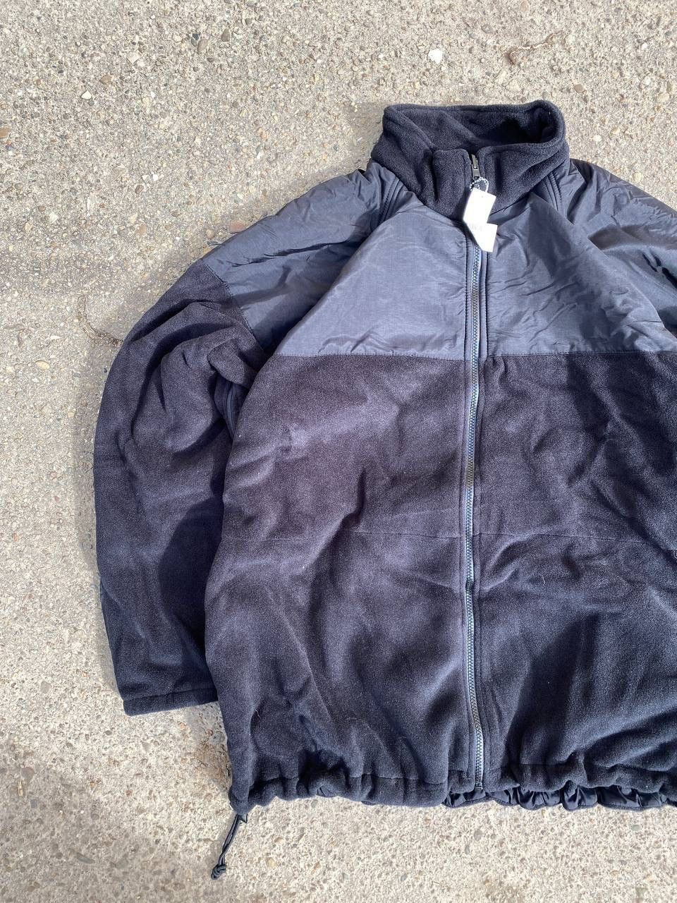 Japanese Brand × Vintage Vintage Nike Style Drill fleece jacket sweatshirt Size US XL / EU 56 / 4 - 2 Thumbnail