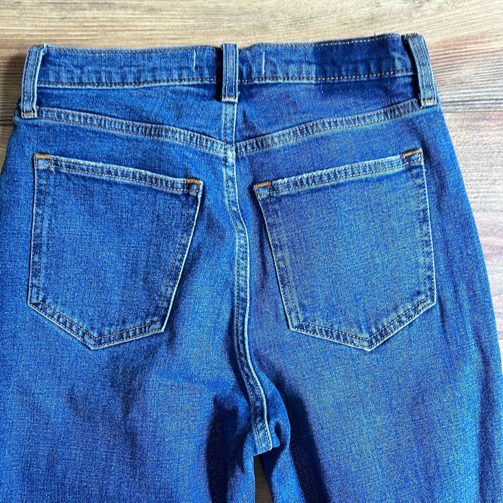 Abercrombie & Fitch Abercrombie & Fitch Ankle Straight Ultra High Rise 27 4 S Size 27" / US 4 / IT 40 - 4 Thumbnail