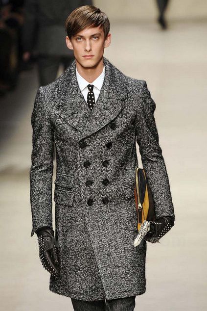 Burberry Prorsum F/W 2012 RUNWAY WOOL TRENCH COAT Size US S / EU 44-46 / 1 - 1 Thumbnail