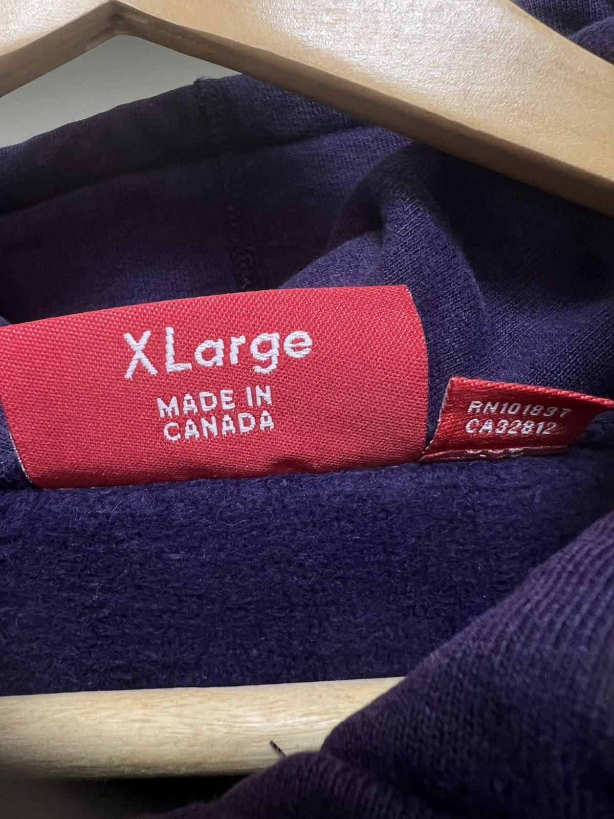 Supreme Supreme box logo hoodie purple 2001 XL Size US XL / EU 56 / 4 - 5 Thumbnail