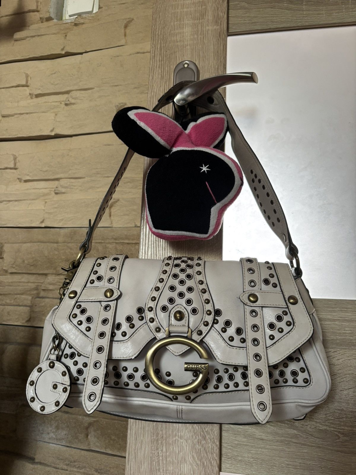 Guess × Vintage shoulder bag vintage real leather guess avant garde Size ONE SIZE - 1 Thumbnail
