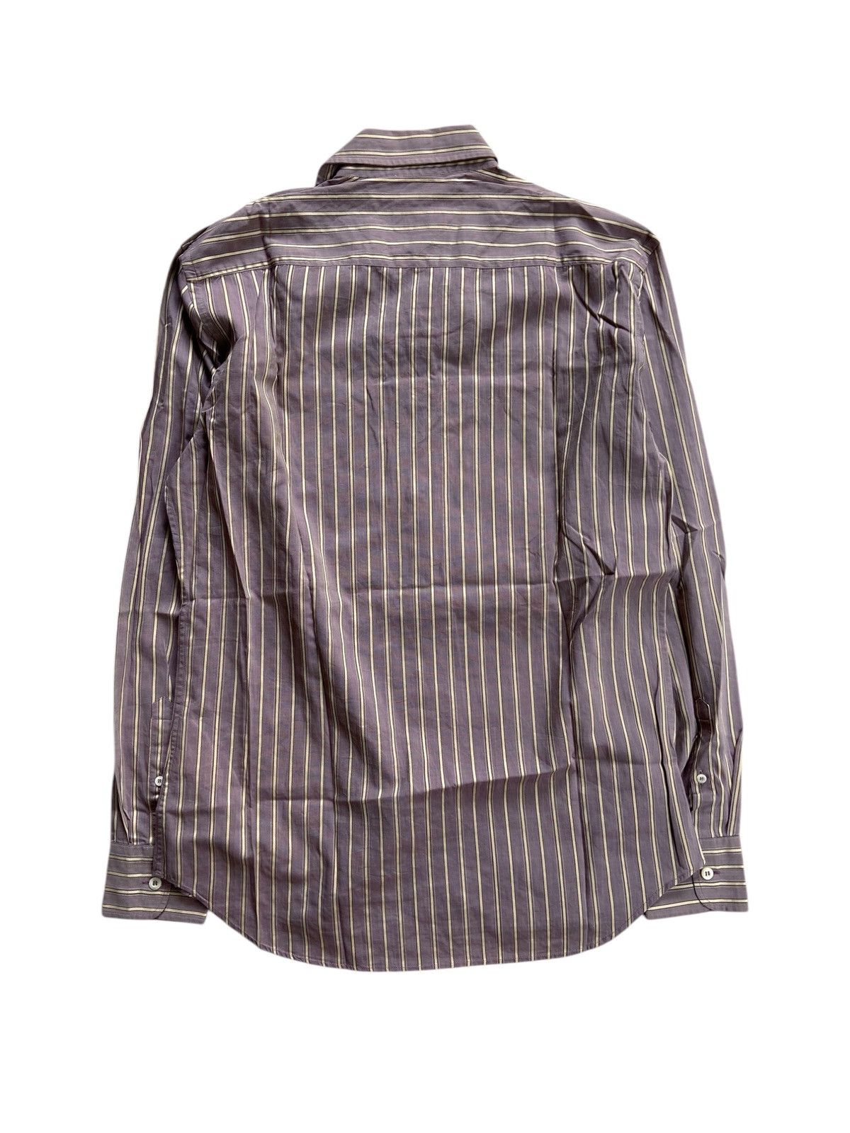 Prada VINTAGE PRADA STRIPED BUTTON DOWN SHIRT Size US XL / EU 56 / 4 - 11 Thumbnail