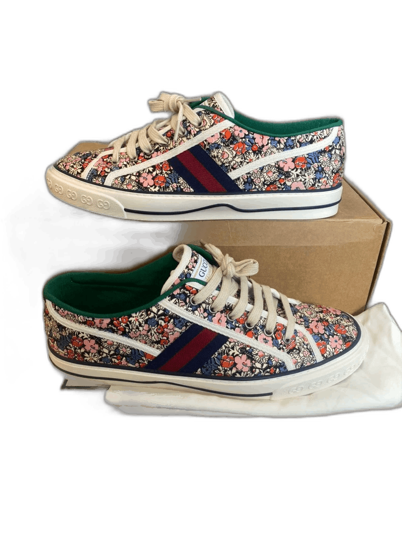 Gucci GUCCI Tennis 1977 Fashion Lowtop Sneakers-2505 Size US 9 / EU 42 - 1 Thumbnail
