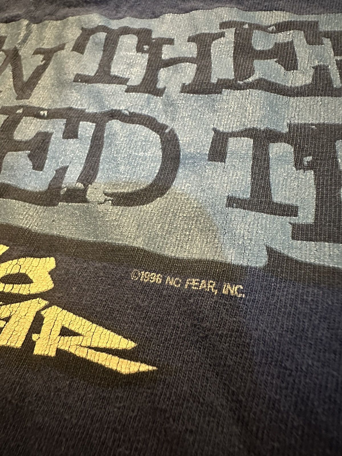 No Fear × Vintage Vintage No Fear 1996 Tee Shirt Size Large Size US L / EU 52-54 / 3 - 5 Thumbnail