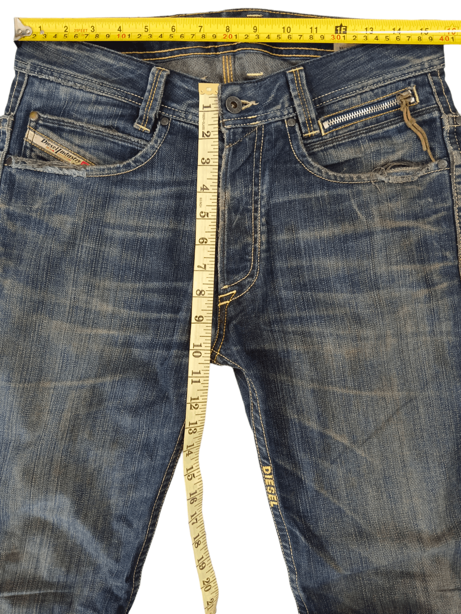 Diesel 💥Diesel Paddom Special💥 Multi Rear Pockets Jeans Size US 31 - 19 Thumbnail