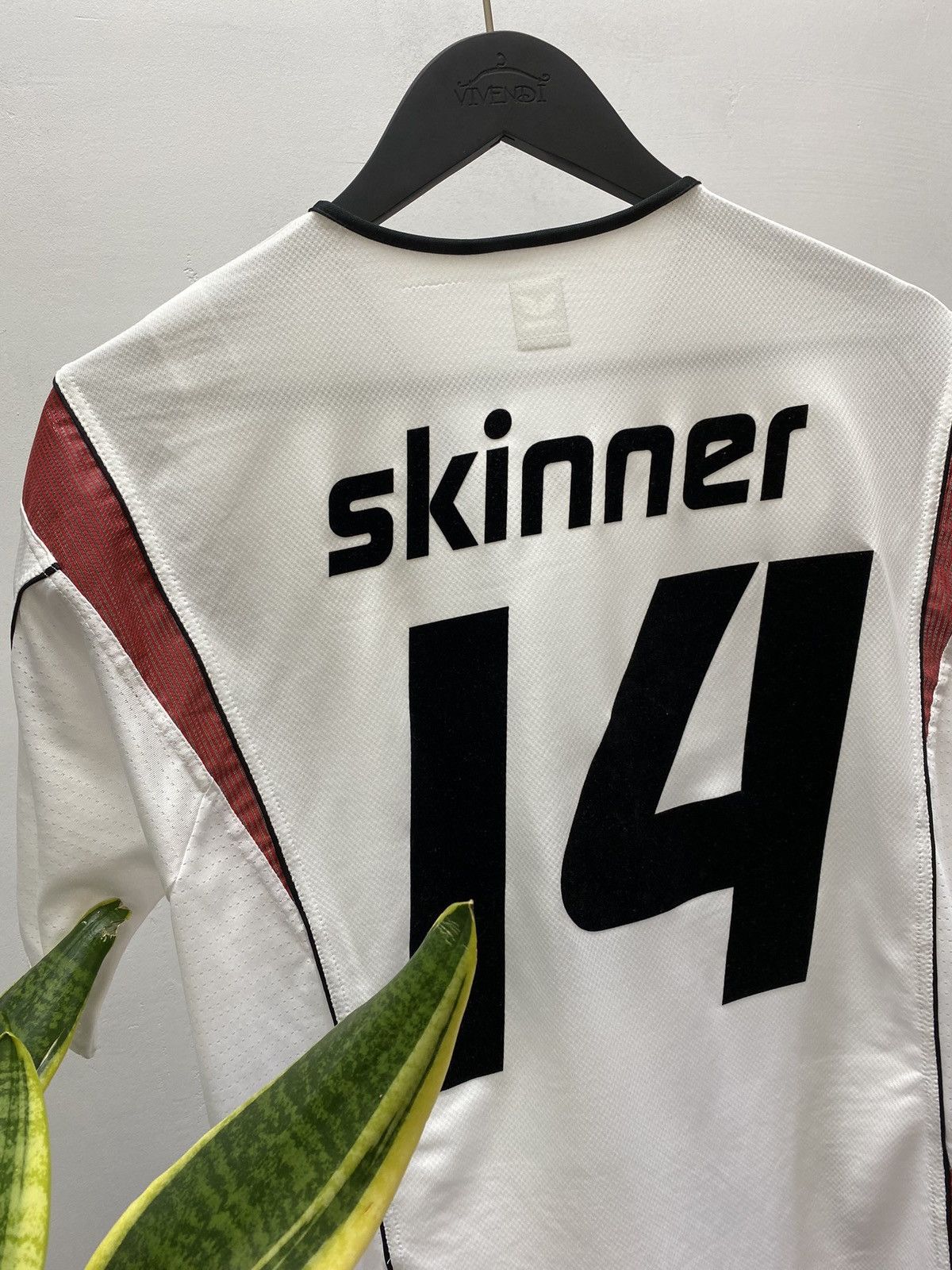 Vintage The Simpsons Erima Springfield #14 Skinner Soccer Jersey Size US L / EU 52-54 / 3 - 13 Thumbnail