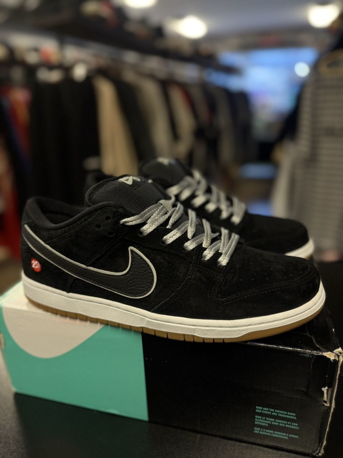 Nike Size 11 Nike Sb Quartersnacks 2014 (313170-019) Size US 11 / EU 44 - 3 Thumbnail