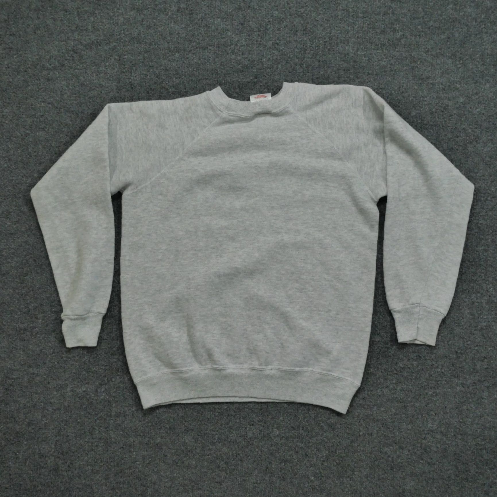 Hanes VINTAGE Hanes Sweatshirt Womens M Grey 90s Pullover Crew Neck Long Sleeve Activewear Winter (KS Wildcats) Size M / US 6-8 / IT 42-44 - 7 Thumbnail