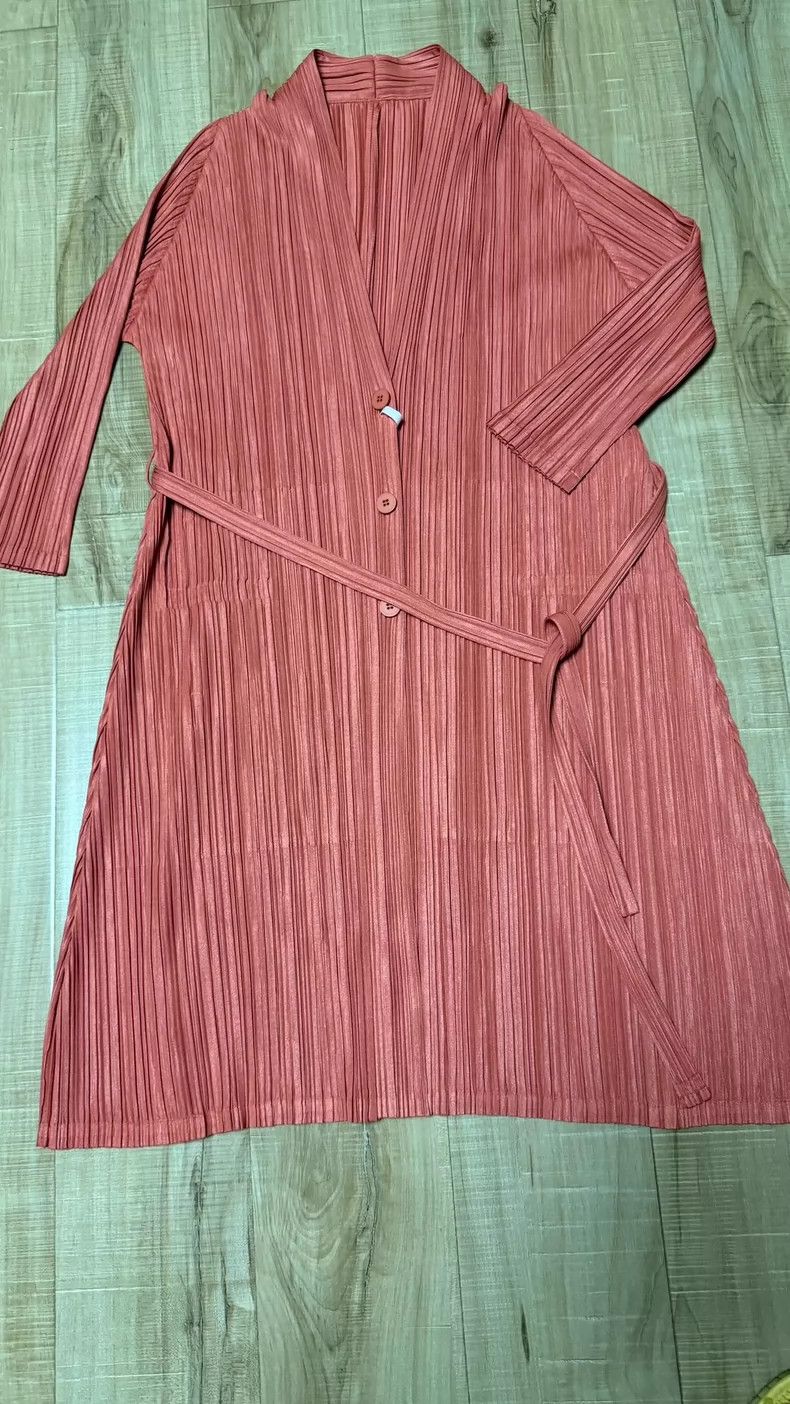 Other Issey Miyake/三宅一生 size:2 Brick-red pleated windbreaker Size M / US 6-8 / IT 42-44 - 1 Thumbnail