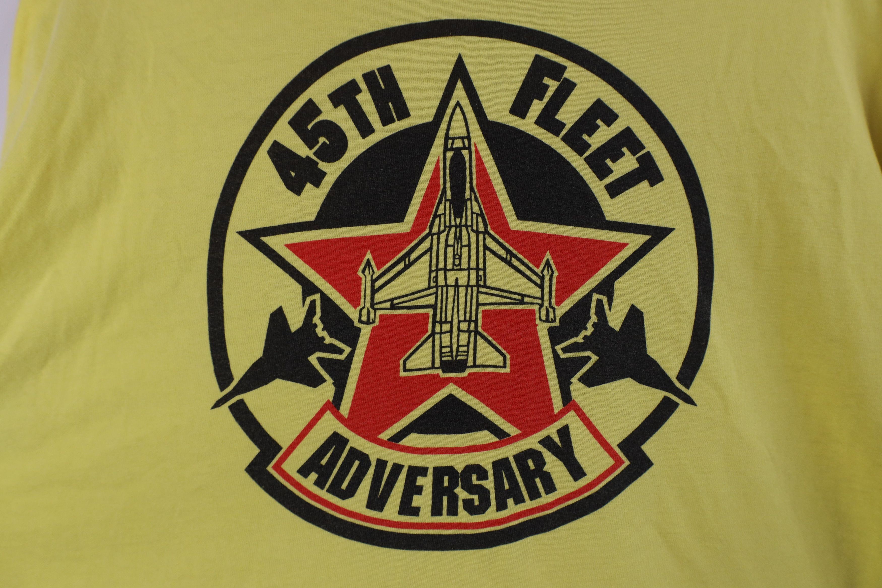 Vintage Vintage 90s Key West 45th Fleet Adversary Jet Plane T-Shirt Size US XL / EU 56 / 4 - 11 Thumbnail