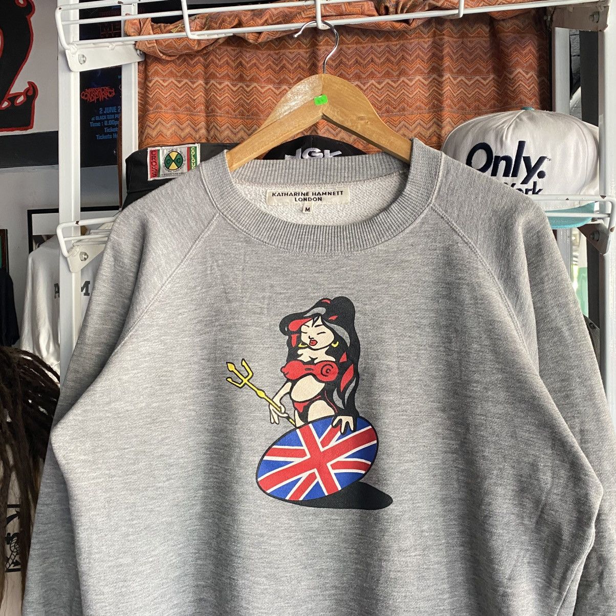 Katharine Hamnett London Vintage KATHARINE HAMNETT LONDON Mermaid Union Jack 2013 Size US M / EU 48-50 / 2 - 3 Thumbnail