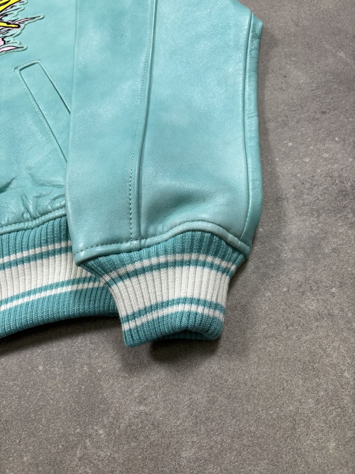 Avirex × HELLSTAR Hellstar x Avirex Jacket, Turquoise Size US S / EU 44-46 / 1 - 5 Thumbnail
