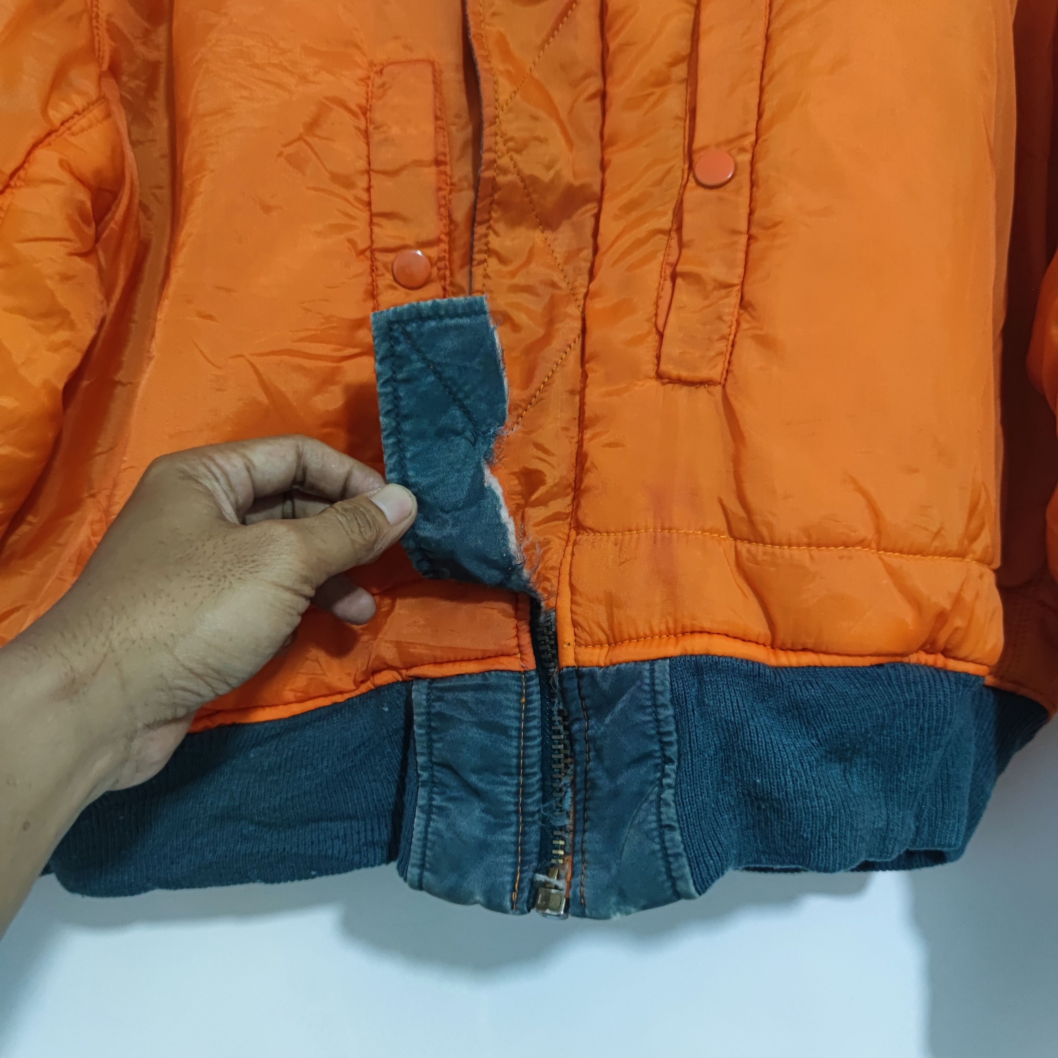Alpha Industries × Vintage Reversibel MA1 Military Bomber Jacket Size US M / EU 48-50 / 2 - 6 Thumbnail