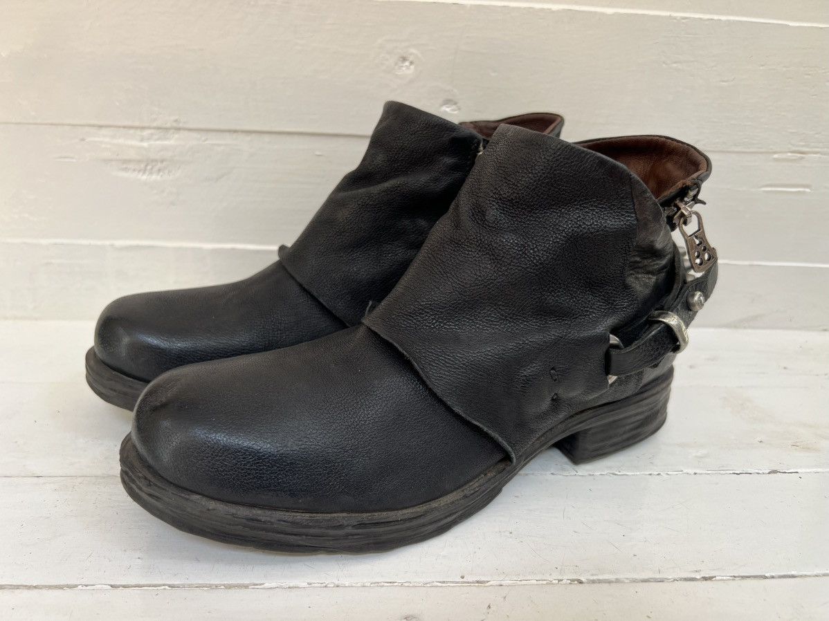A.S.98 AS 98 Leather Boots Avant Garde KimRii x Guidi design Size US 7 / IT 37 - 4 Thumbnail