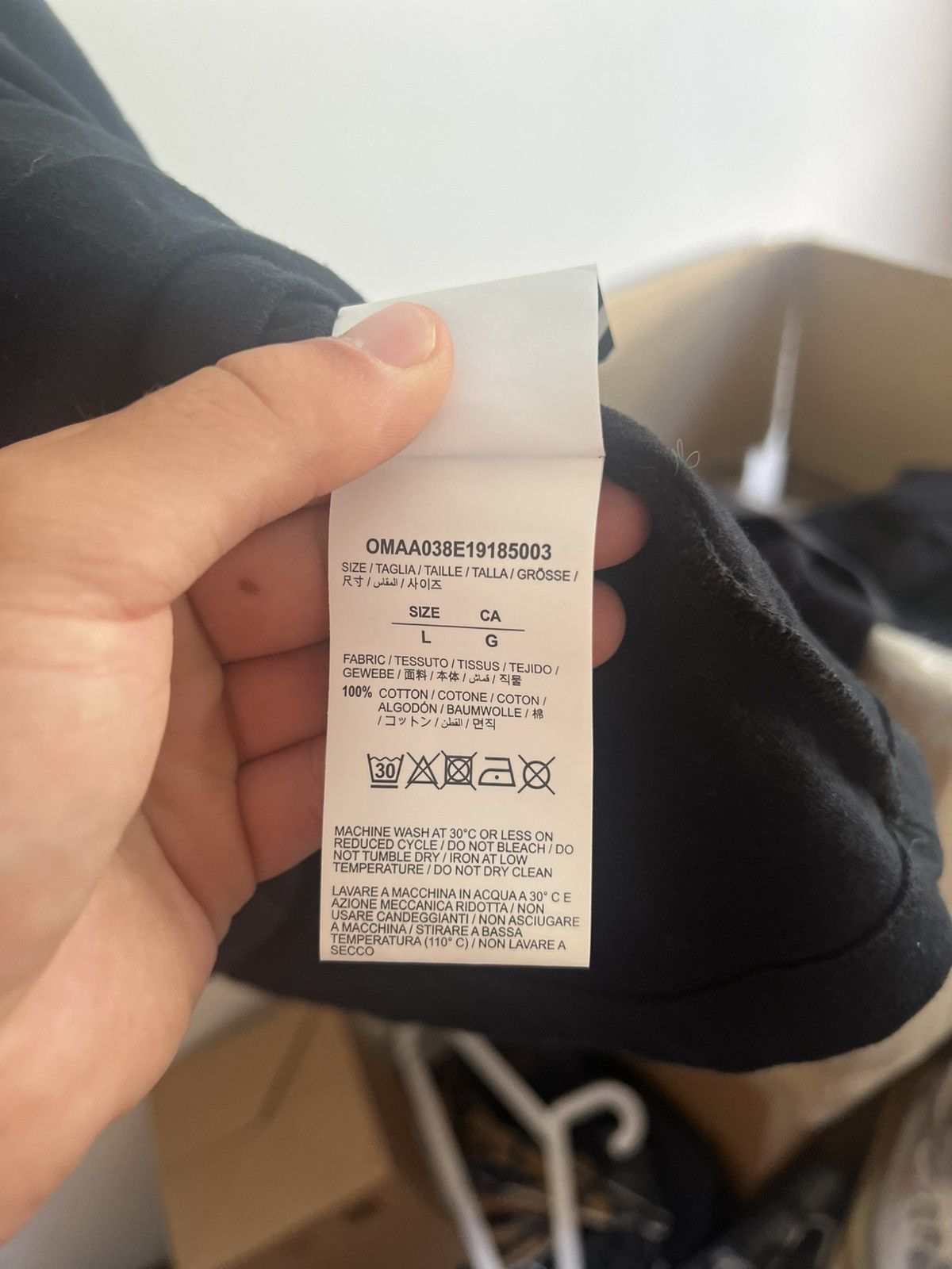 Off-White Off White Unfinished Logo TEE Size US XL / EU 56 / 4 - 12 Thumbnail