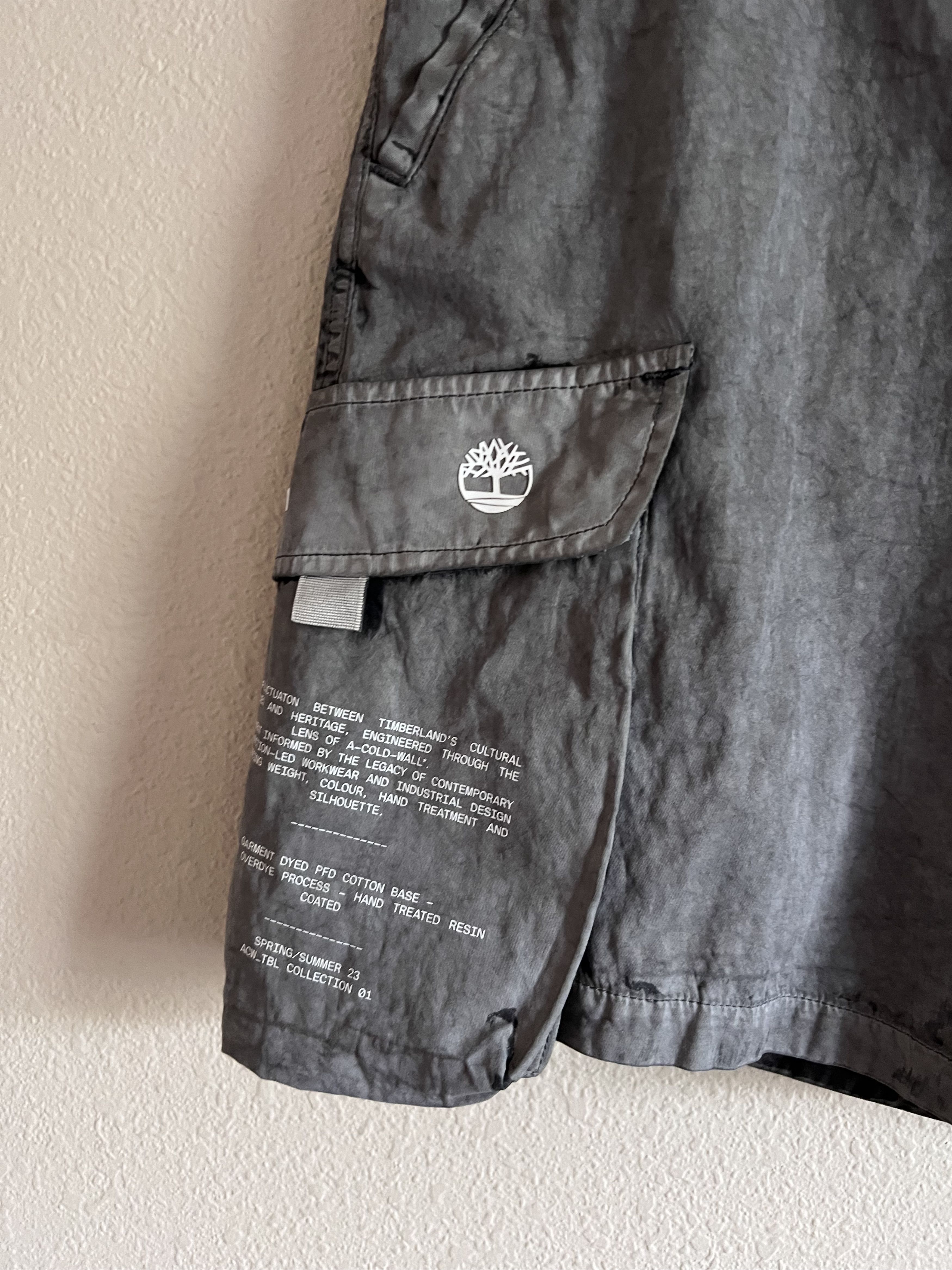 A-COLD-WALL* × Timberland Timberland A Cold Wall Cargo Shorts in Gray Size US 34 / EU 50 - 3 Thumbnail