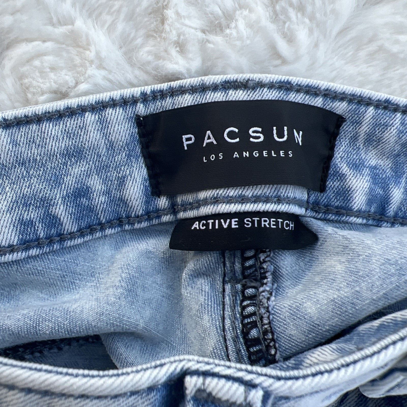 Pacsun PacSun Men's 28 X 30 Skinny Jeans Distressed Active Stretch Size US 28 / EU 44 - 8 Thumbnail