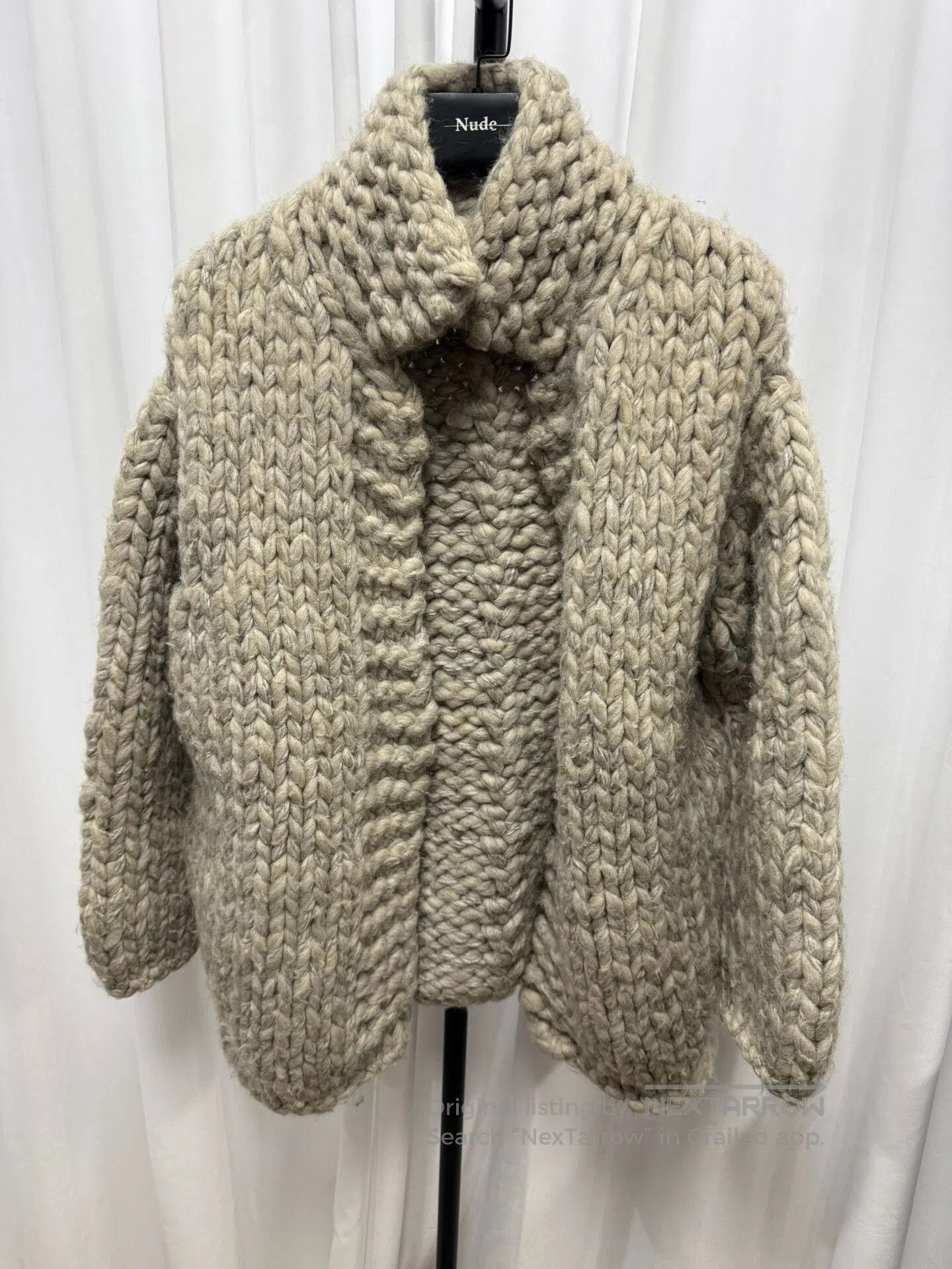 Other Yohji Yamamoto Thick Knit Sweater Coat. Size US L / EU 52-54 / 3 - 1 Thumbnail