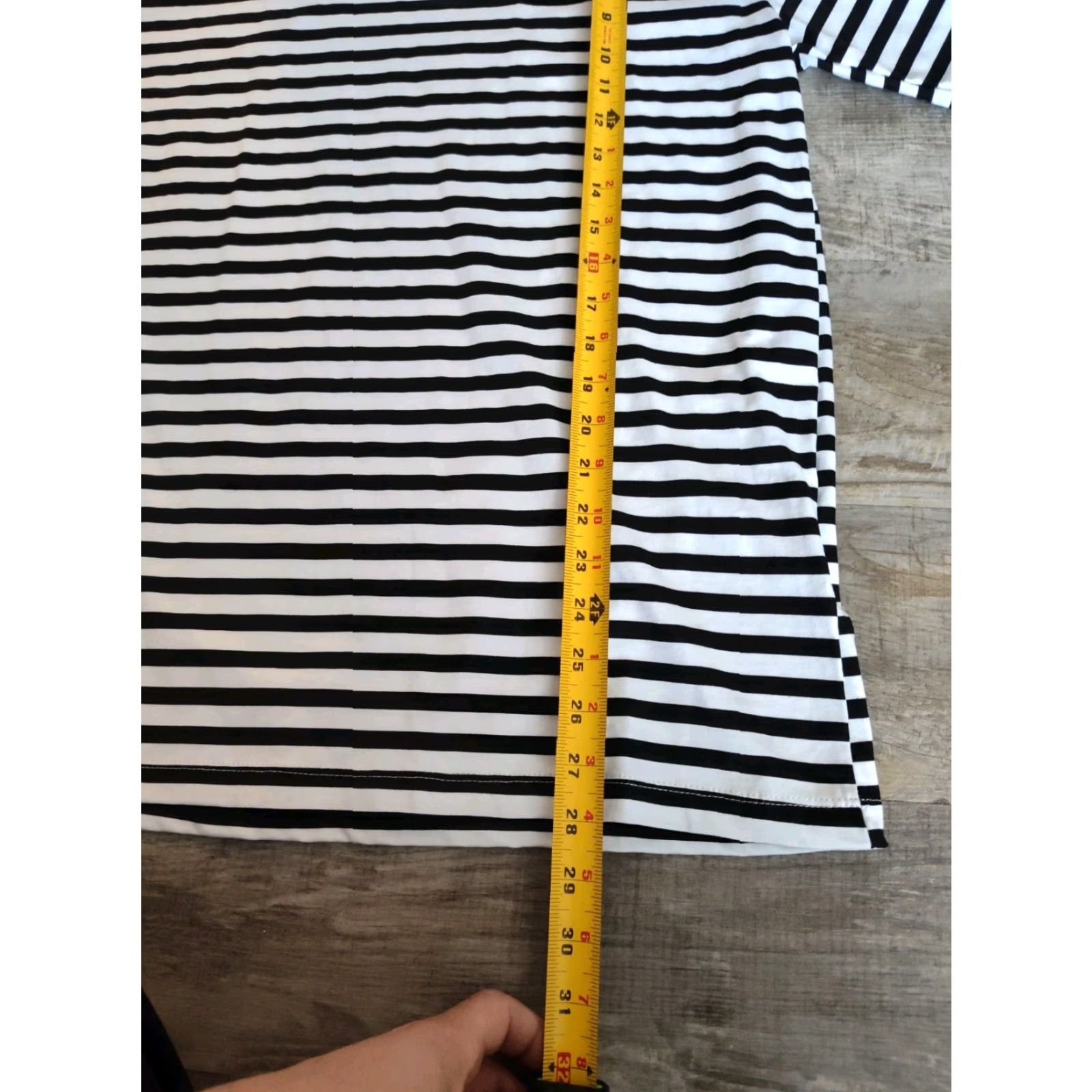 Vintage PASDEMER Italia Striped Logo Tee Shirt Mens S Crew Neck Short Sleeve Black & White Cotton T-Shirt Designer Italian Vintage No Size US S / EU 44-46 / 1 - 7 Thumbnail