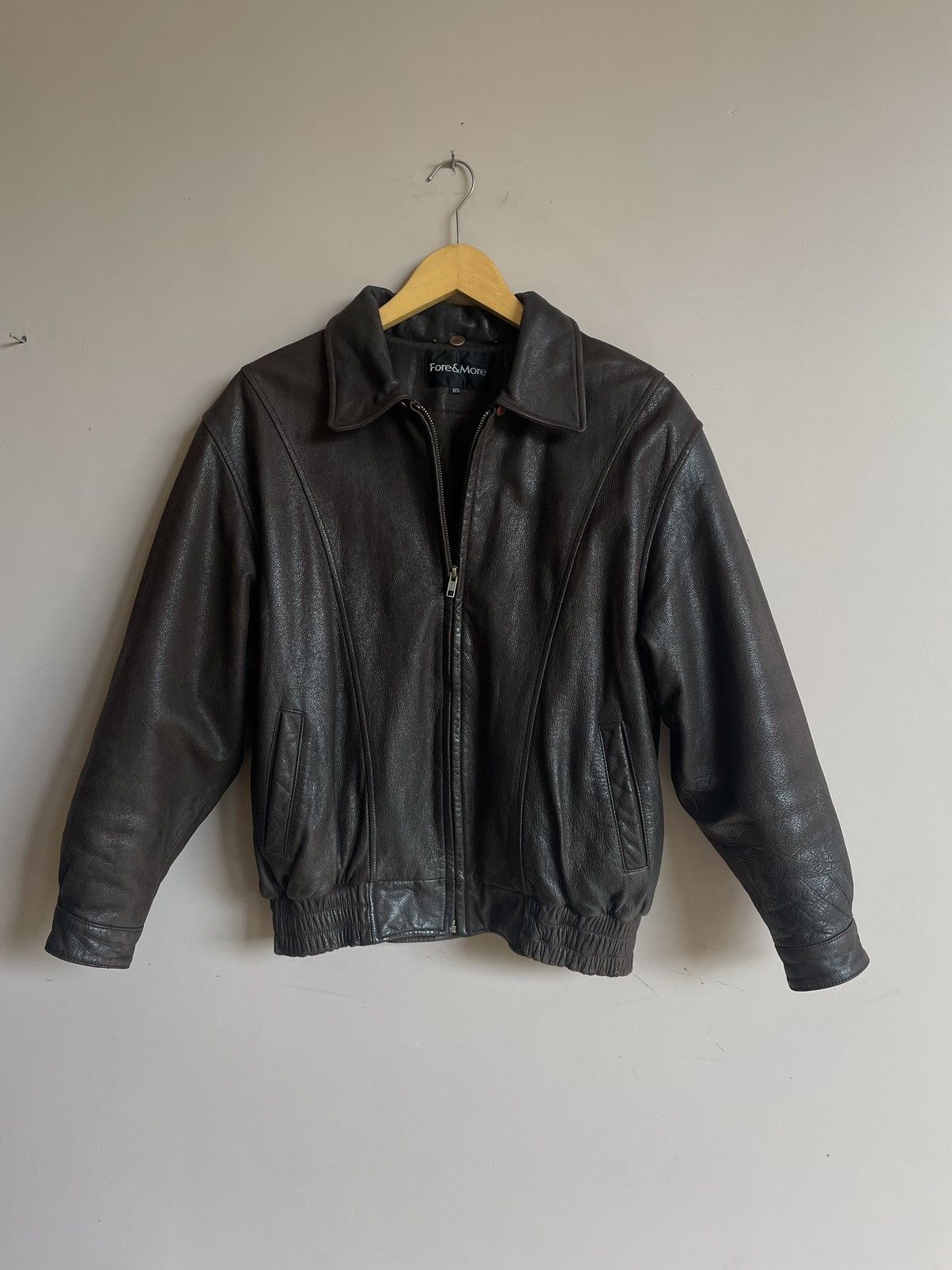 Vintage Vintage Leather Jacket Size US M / EU 48-50 / 2 - 4 Thumbnail