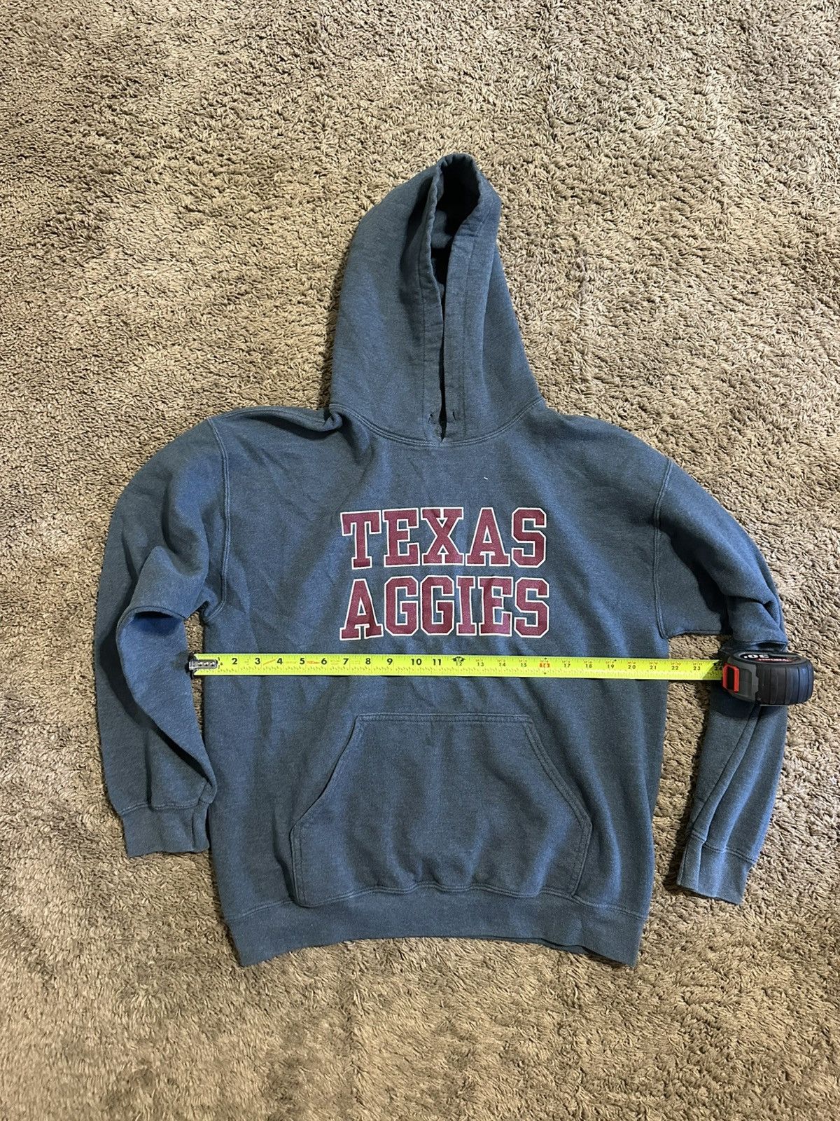 NCAA Vintage Texas Aggies “triple grey” hoodie 90s size medium Size US M / EU 48-50 / 2 - 4 Thumbnail