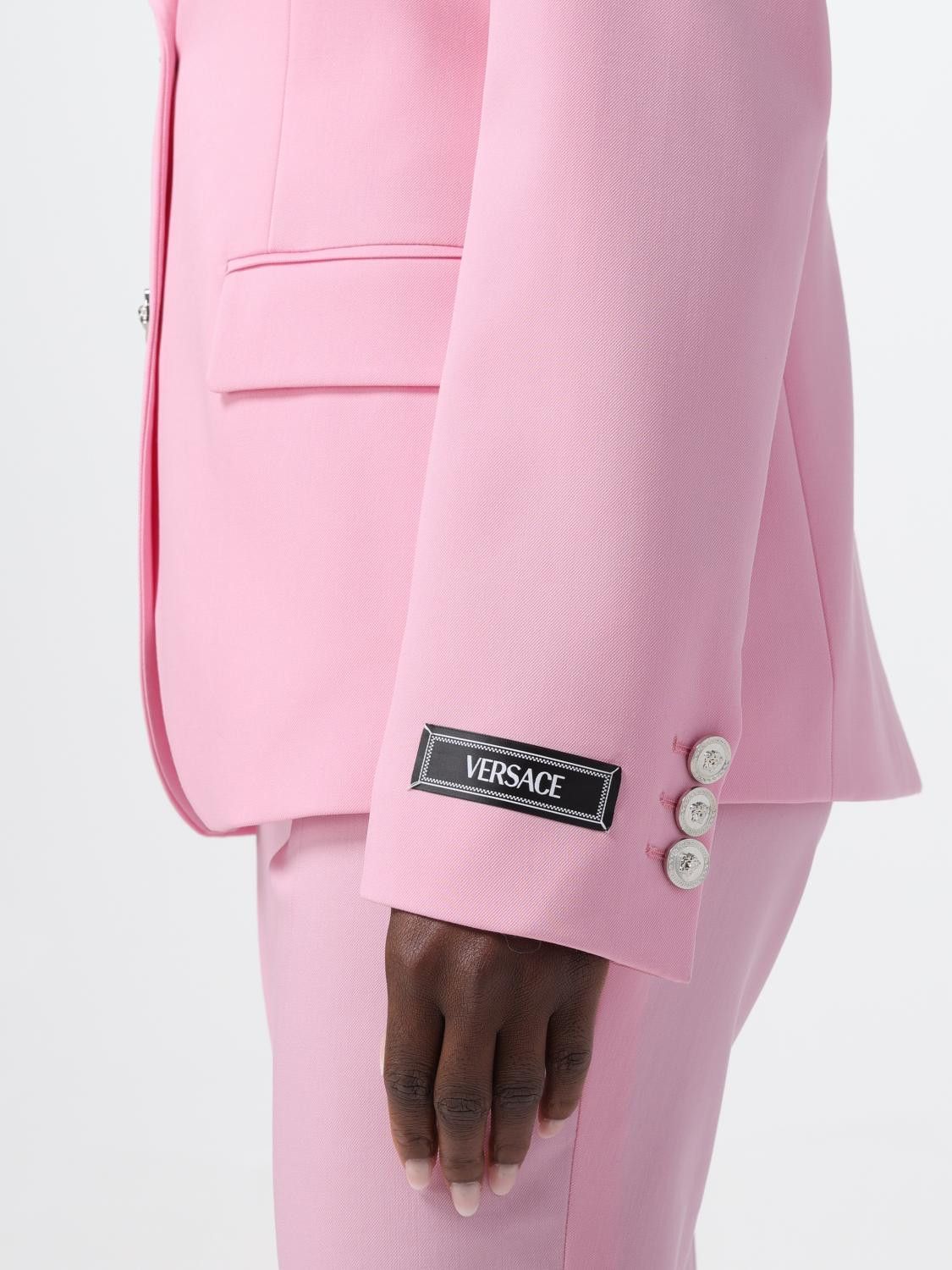 Versace o1y0226 Blazer in Pink Size S / US 4 / IT 40 - 5 Thumbnail