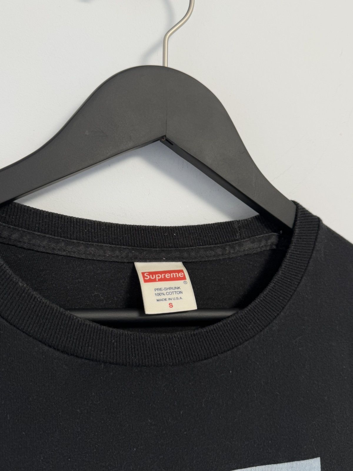 Supreme Supreme FW19 Banner Tee Black T-Shirt Size US S / EU 44-46 / 1 - 6 Thumbnail