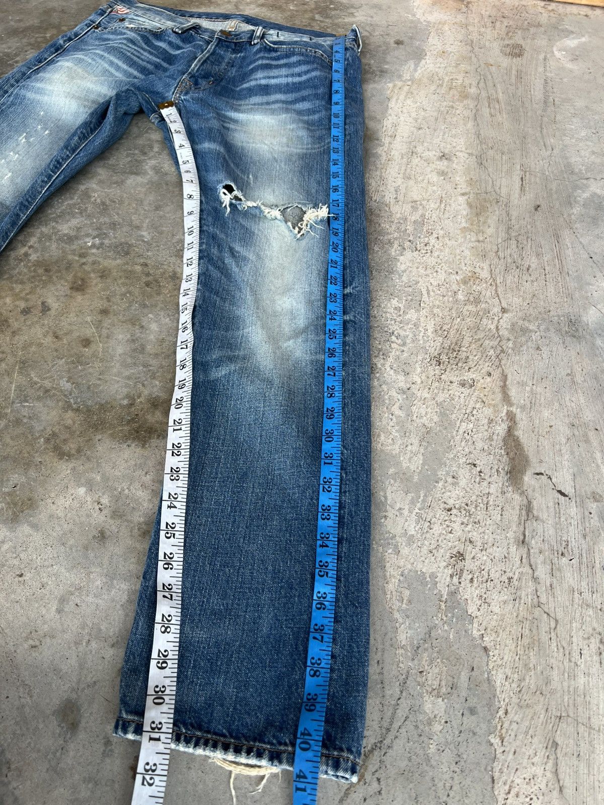 Denim & Supply Ralph Lauren Vintage Distressed Denim & Supply Ralph Lauren Jean Size US 32 / EU 48 - 4 Thumbnail