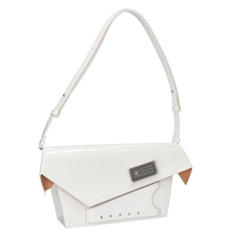 Maison Margiela Maison Margiela S WAY Leather Bag White Size ONE SIZE - 1 Thumbnail
